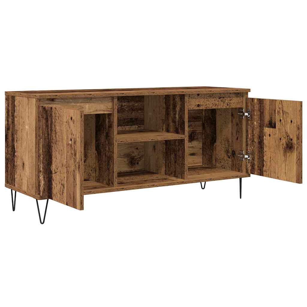TV-Schränk 104 x 35 x 50 cm Altholz Holzwerkstoff