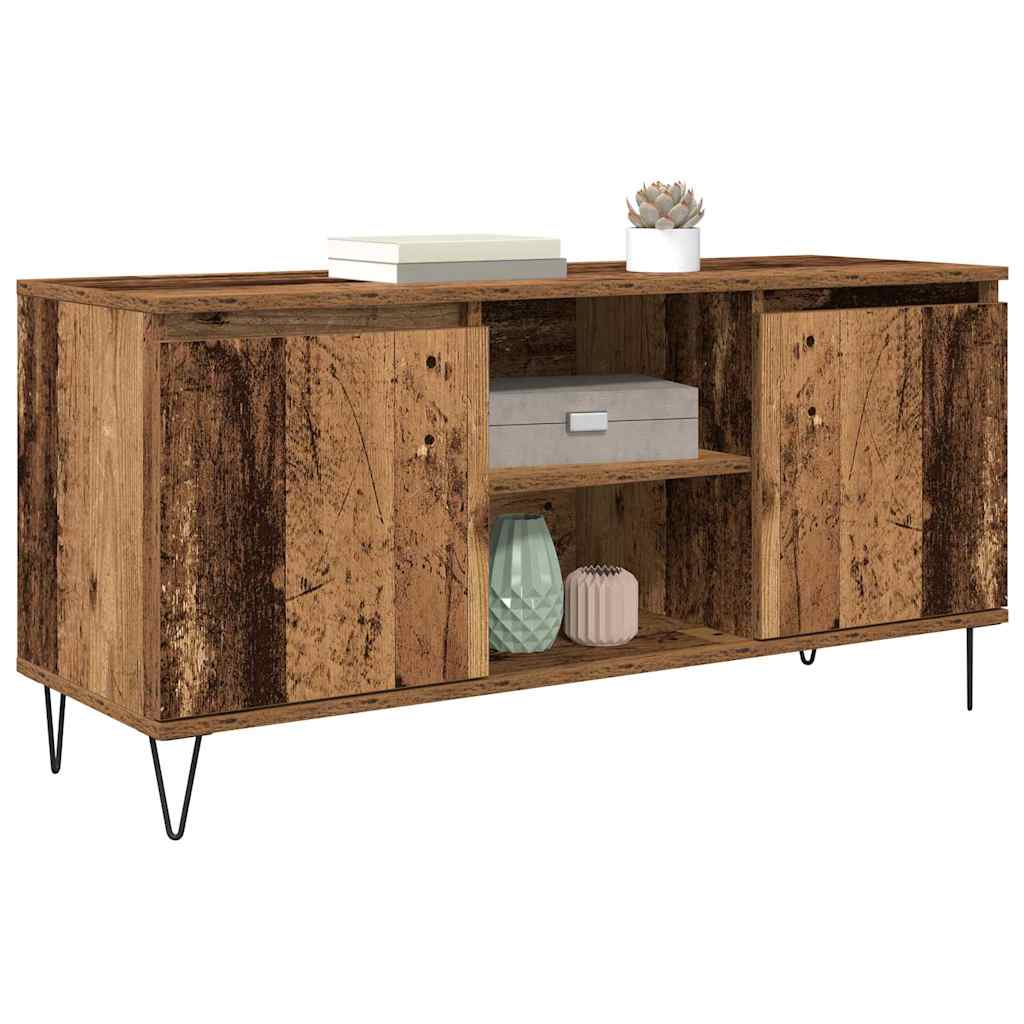 TV-Schränk 104 x 35 x 50 cm Altholz Holzwerkstoff