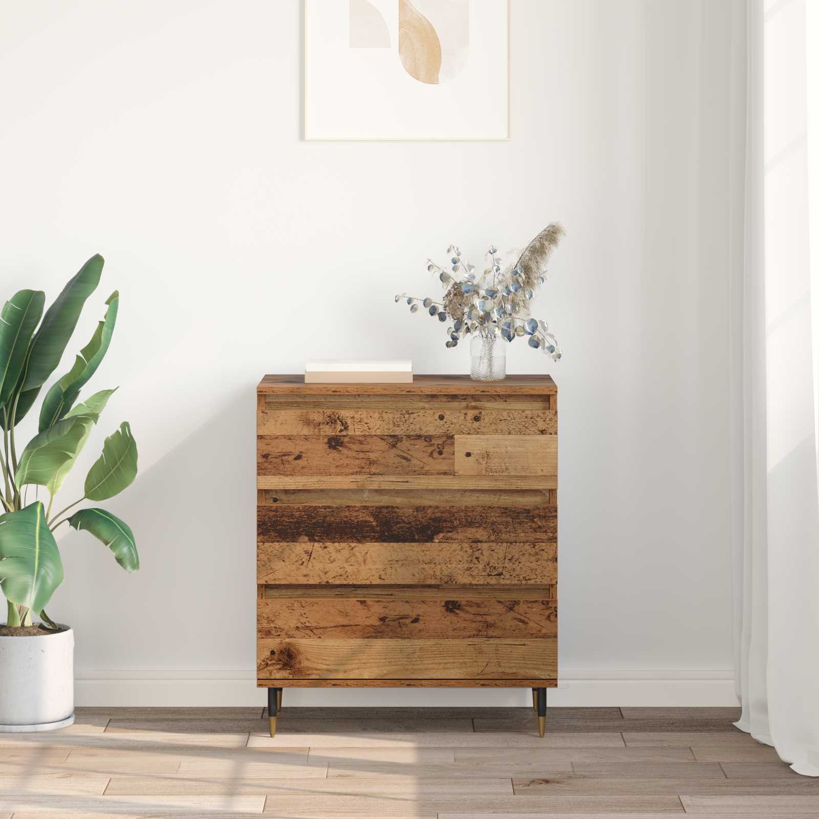 Sideboard Altholz 60 x 35 x 70 cm Holzwerkstoff