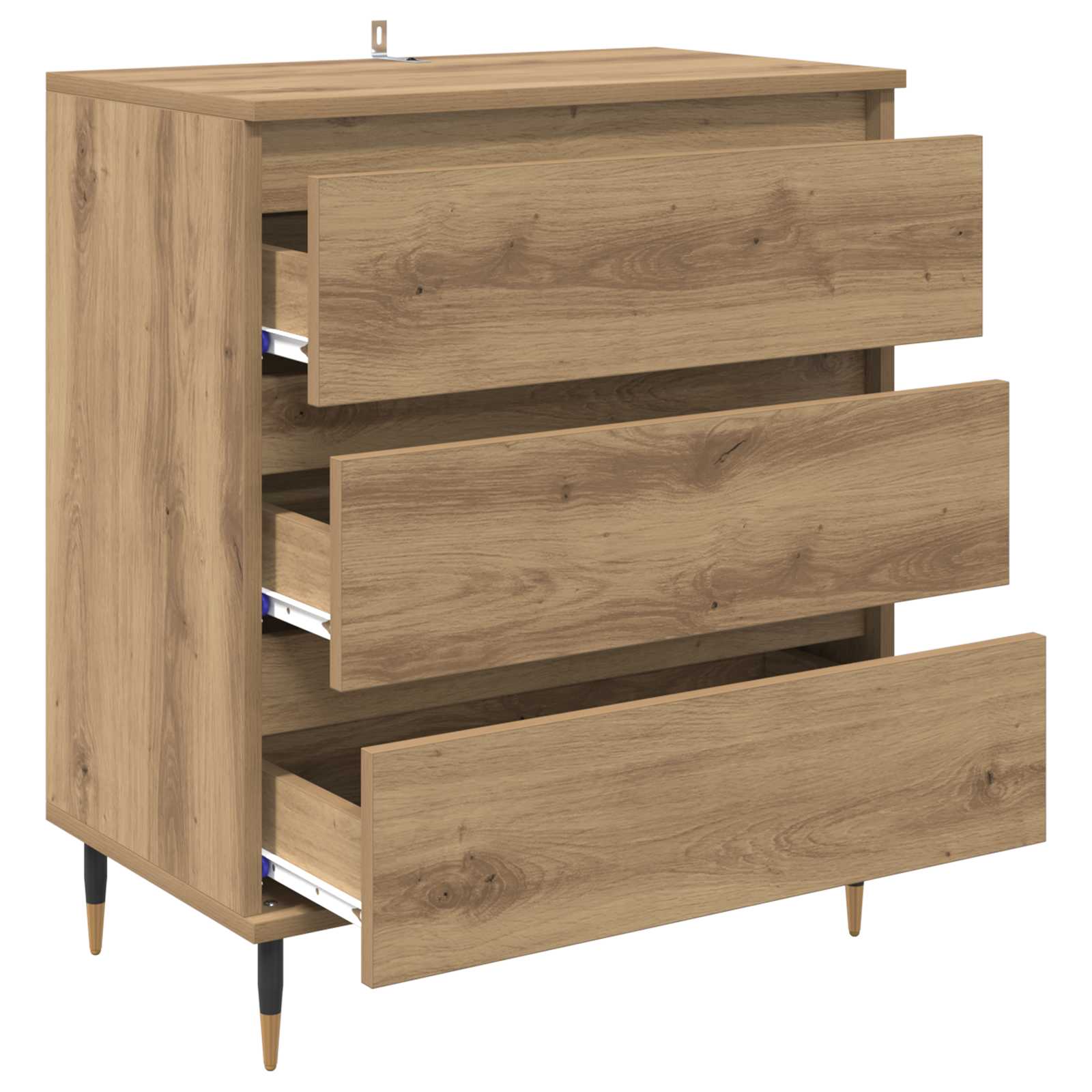 Sideboard Artisan-Eiche 60 x 35 x 70 cm Holzwerkstoff