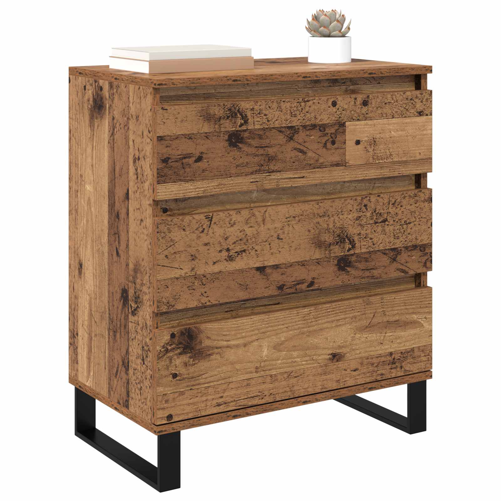 Sideboard Altholz 60 x 35 x 70 cm Holzwerkstoff