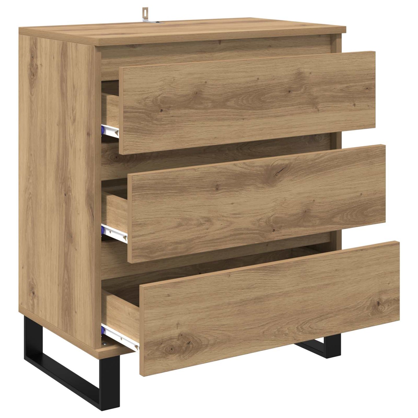 Sideboard Artisan-Eiche 60 x 35 x 70 cm Holzwerkstoff