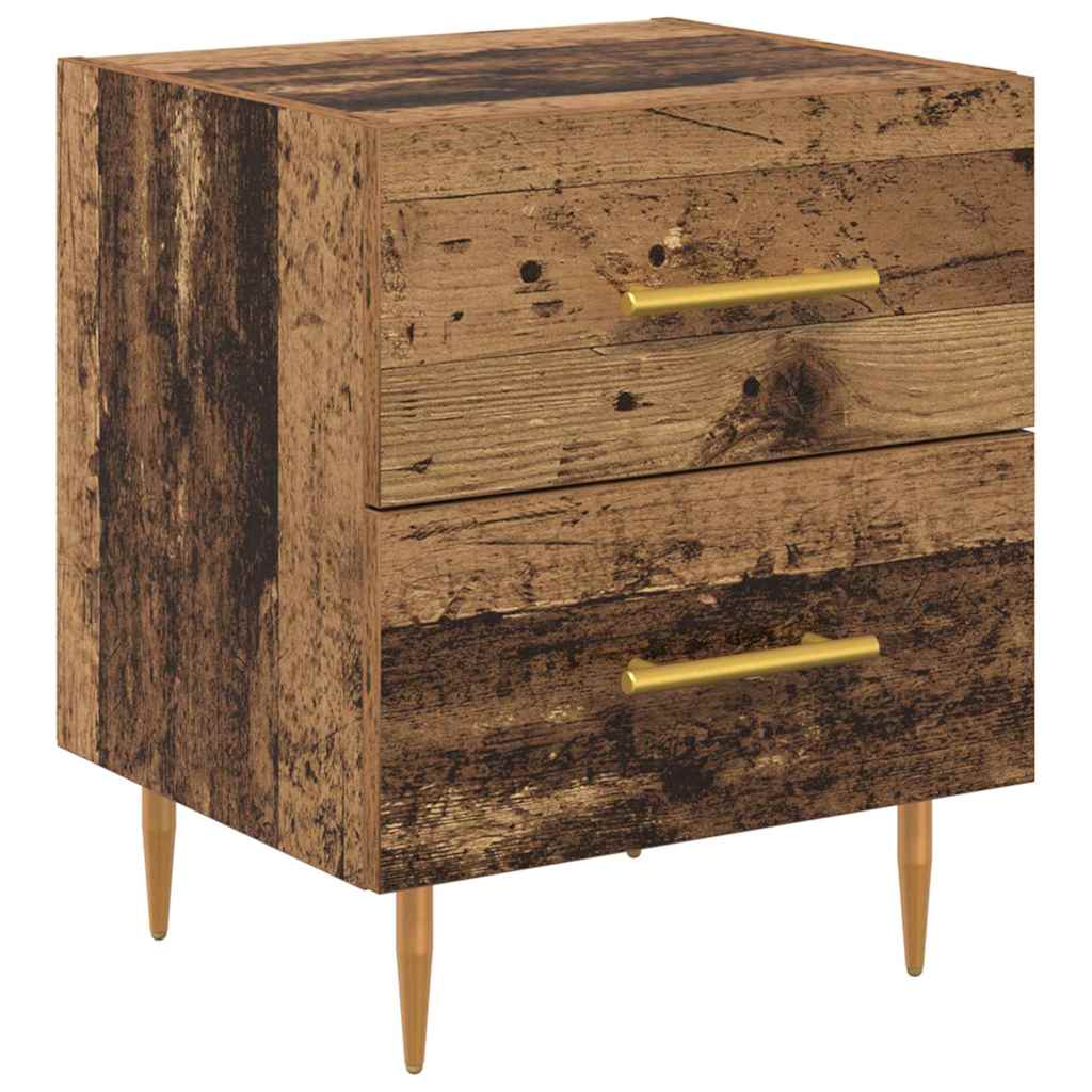 Nachttisch Altholz 40 x 35 x 47,5 cm Holzwerkstoff