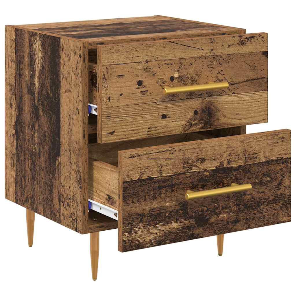Nachttisch Altholz 40 x 35 x 47,5 cm Holzwerkstoff