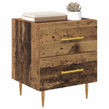 Nachttisch Altholz 40 x 35 x 47,5 cm Holzwerkstoff
