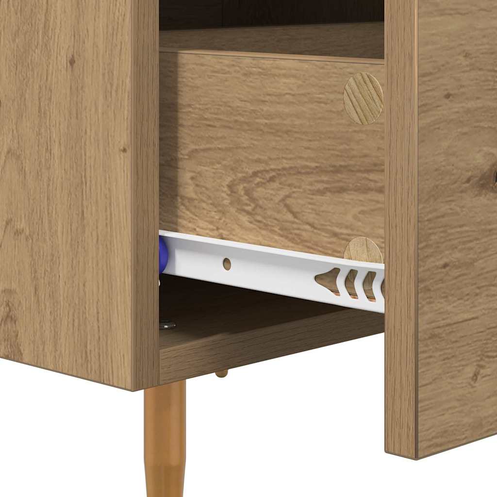 Nachttisch Artisan-Eiche 40 x 35 x 47,5 cm Holzwerkstoff