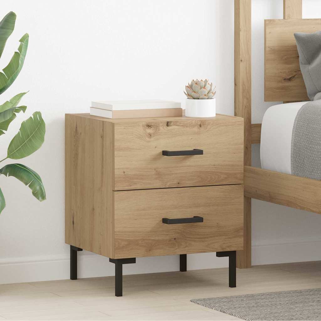 Nachttisch Artisan-Eiche 40 x 35 x 47,5 cm Holzwerkstoff