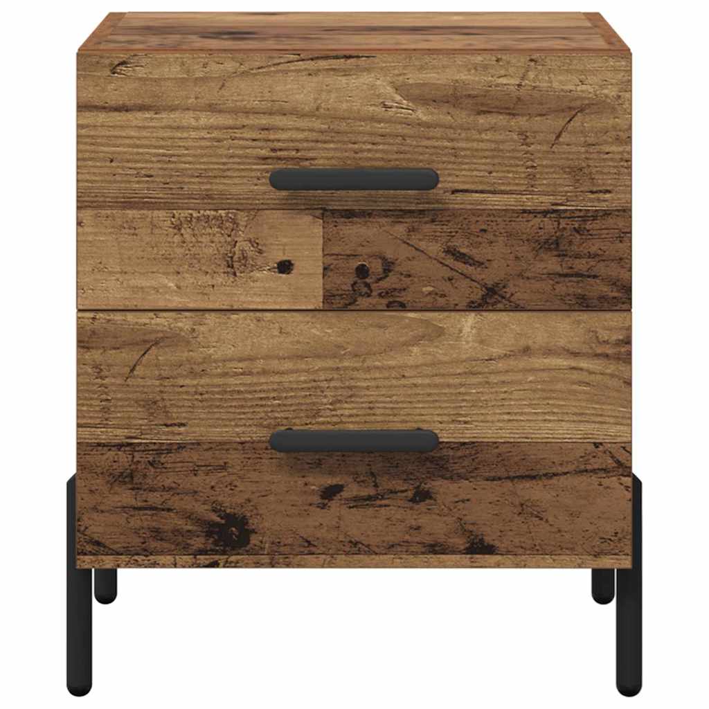Nachttisch Altholz 40 x 35 x 47,5 cm Holzwerkstoff