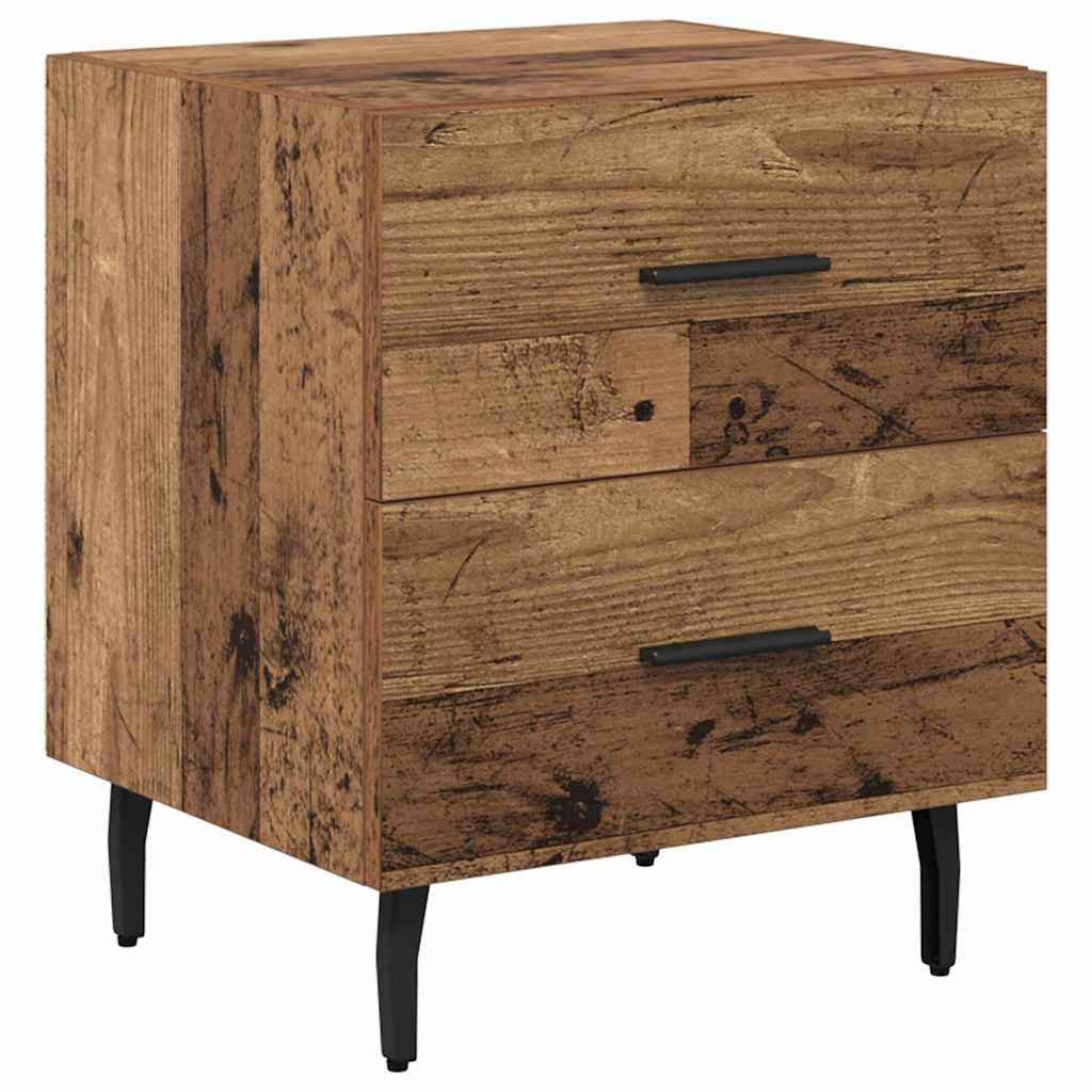 Nachttisch Altholz 40 x 35 x 47,5 cm Holzwerkstoff