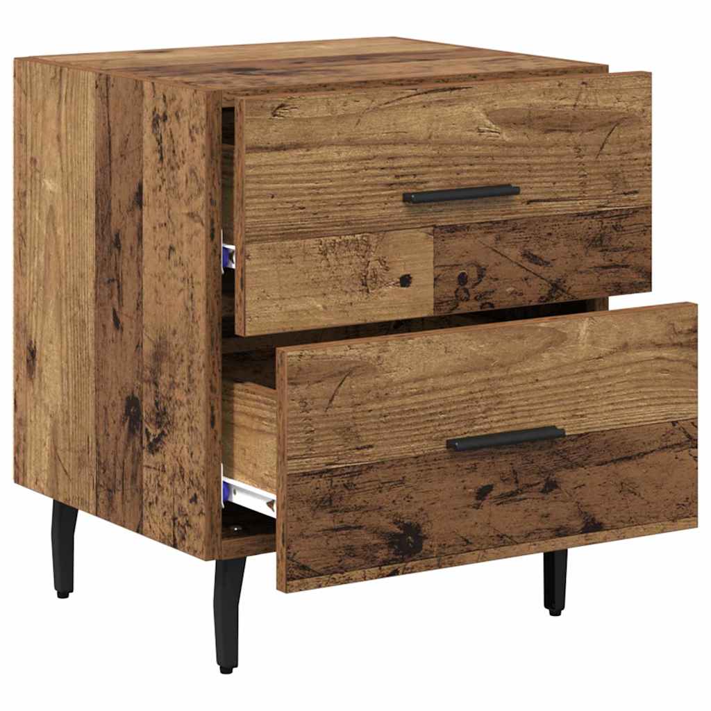 Nachttisch Altholz 40 x 35 x 47,5 cm Holzwerkstoff