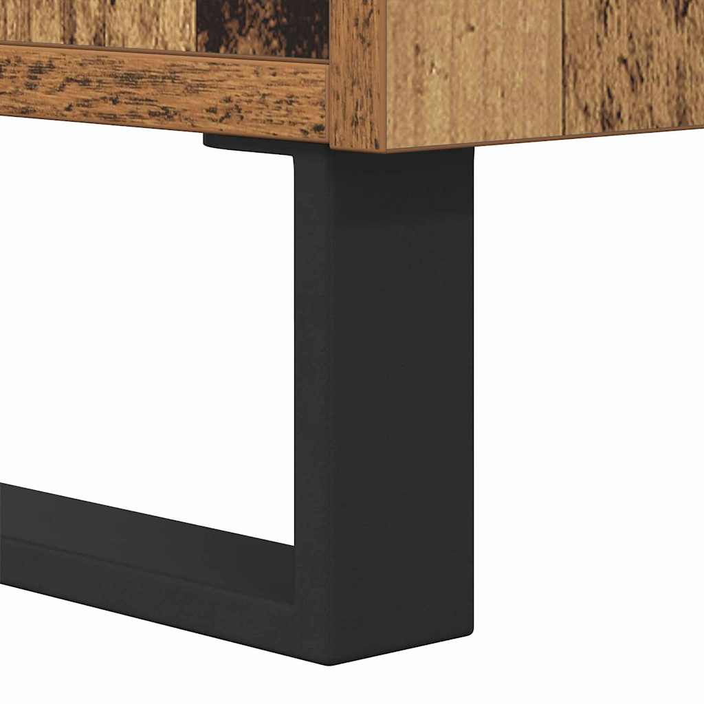 Nachttisch Altholz 40 x 35 x 47,5 cm Holzwerkstoff