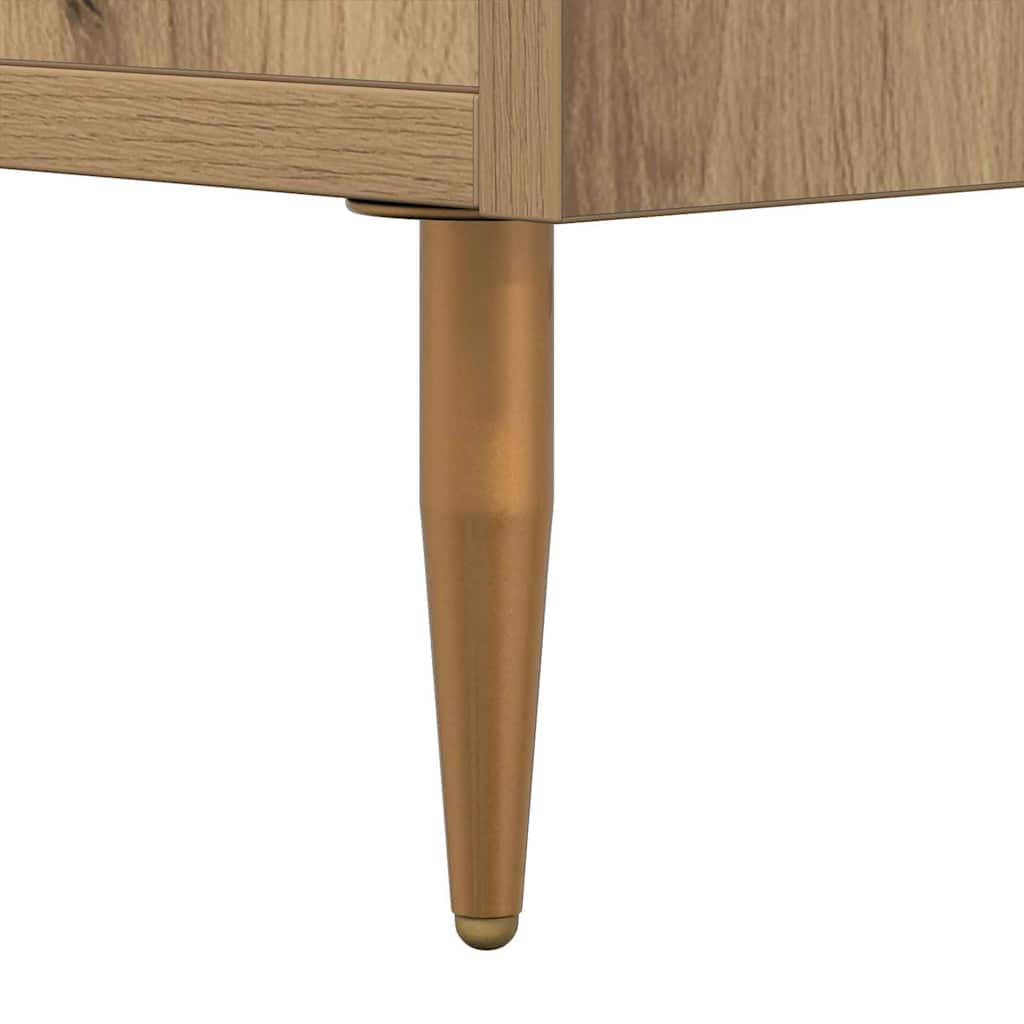 Nachttisch 2 Stk. Braun 40 x 35 x 47,5 cm Holzwerkstoff