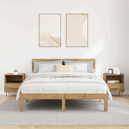 Nachttisch 2 Stk. Braun 40 x 35 x 47,5 cm Holzwerkstoff