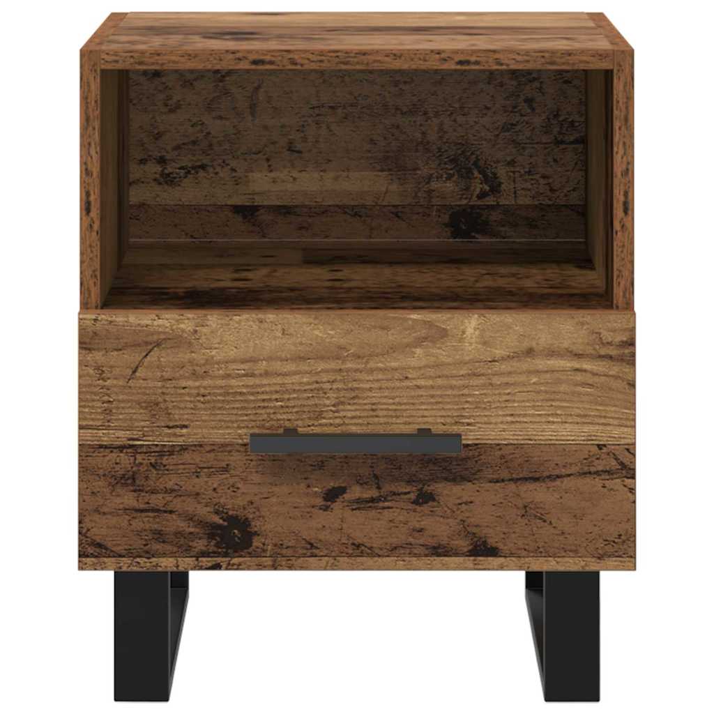 Nachttisch Altholz 40 x 35 x 47,5 cm Holzwerkstoff