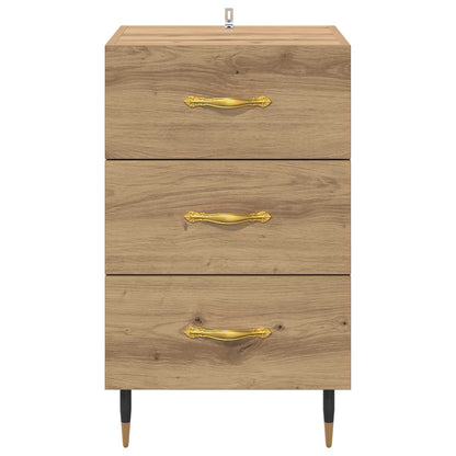 Nachttisch Artisan-Eiche 40 x 40 x 66 cm Holzwerkstoff