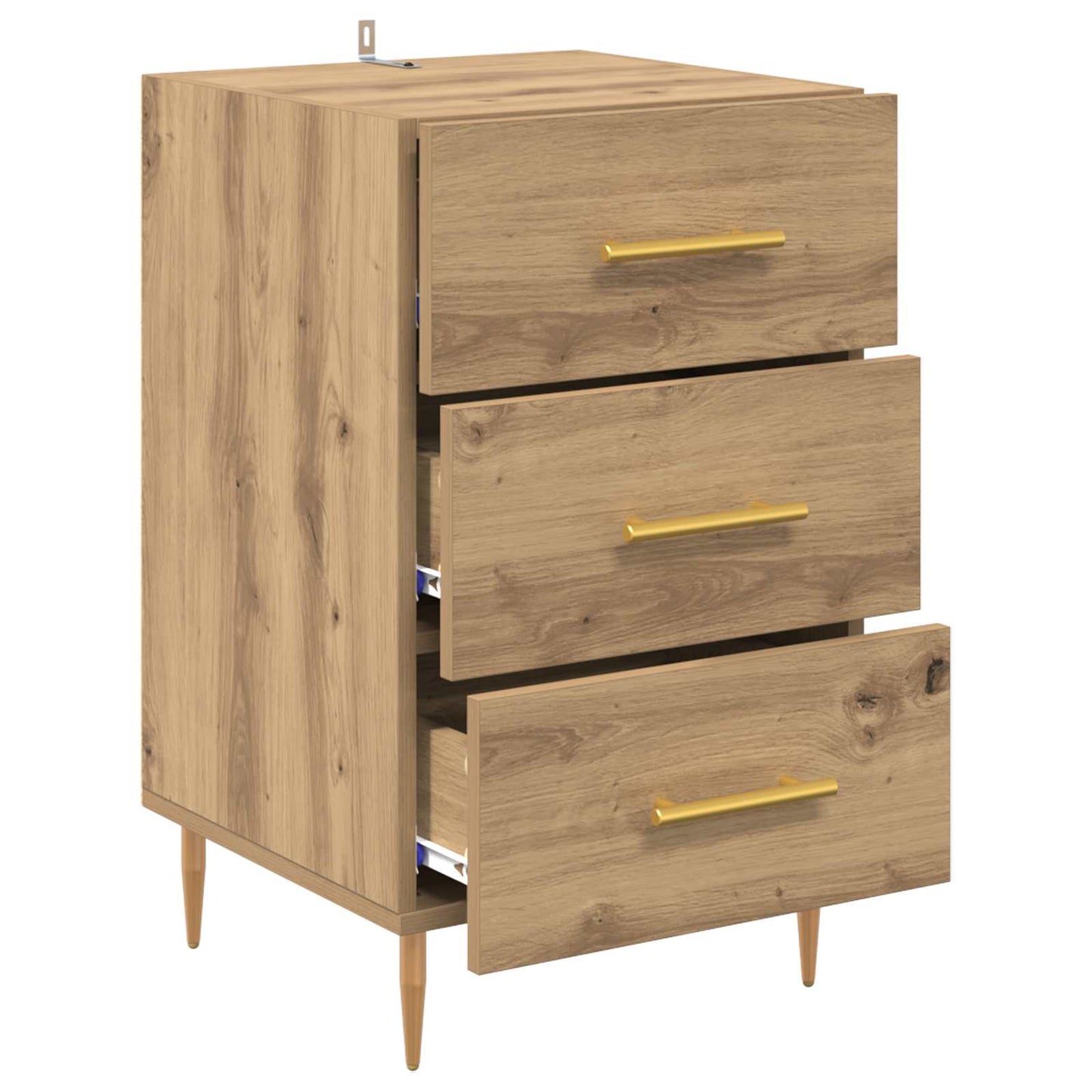 Nachttisch Artisan-Eiche 40 x 40 x 66 cm Holzwerkstoff