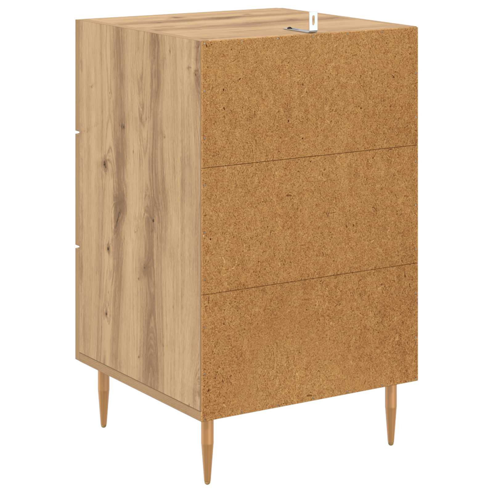 Nachttisch Artisan-Eiche 40 x 40 x 66 cm Holzwerkstoff