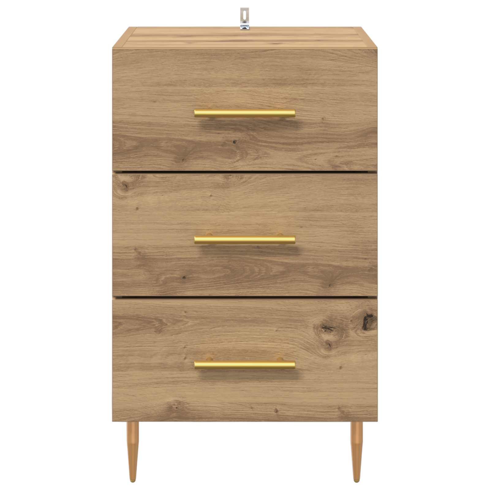 Nachttisch Artisan-Eiche 40 x 40 x 66 cm Holzwerkstoff