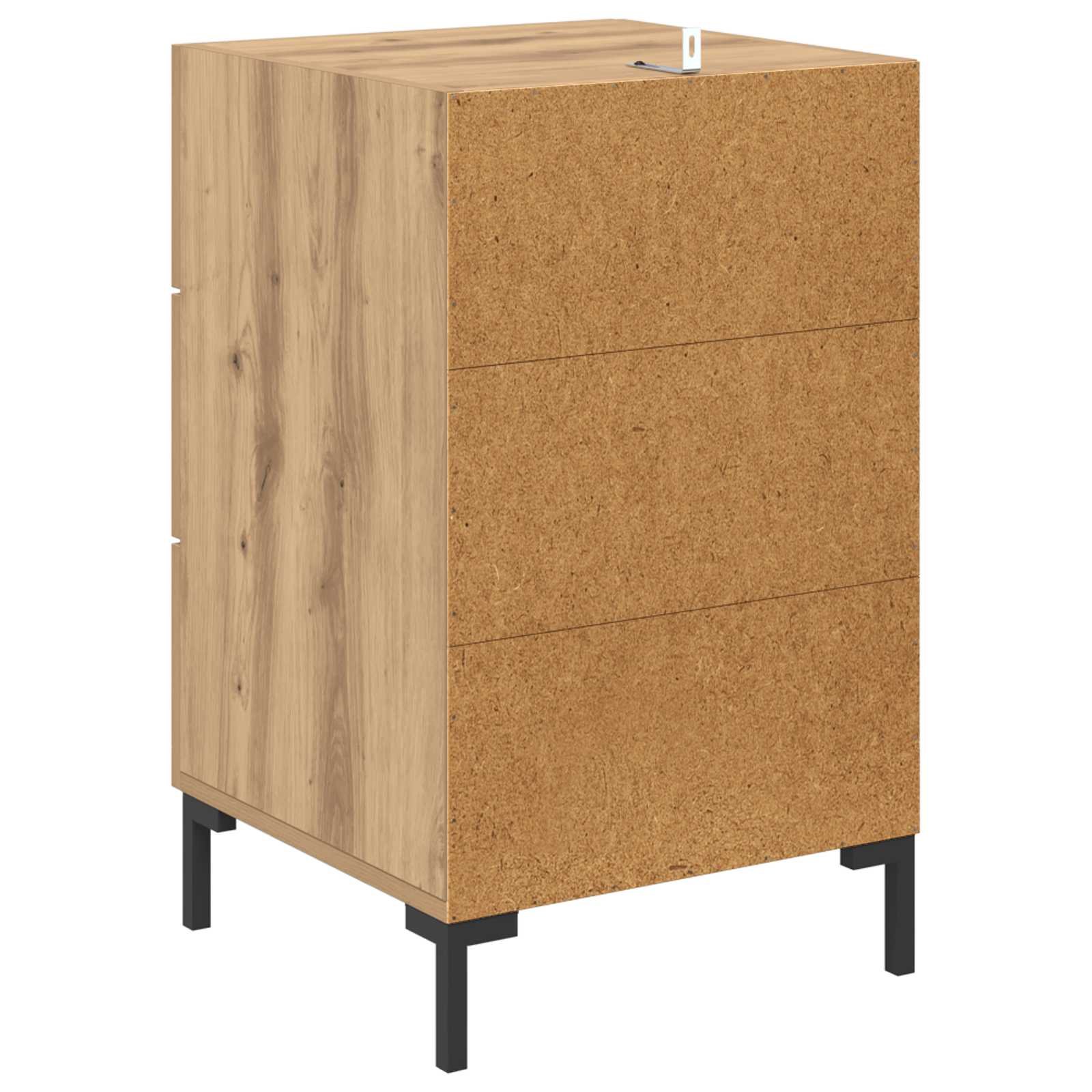 Nachttisch Artisan-Eiche 40 x 40 x 66 cm Holzwerkstoff