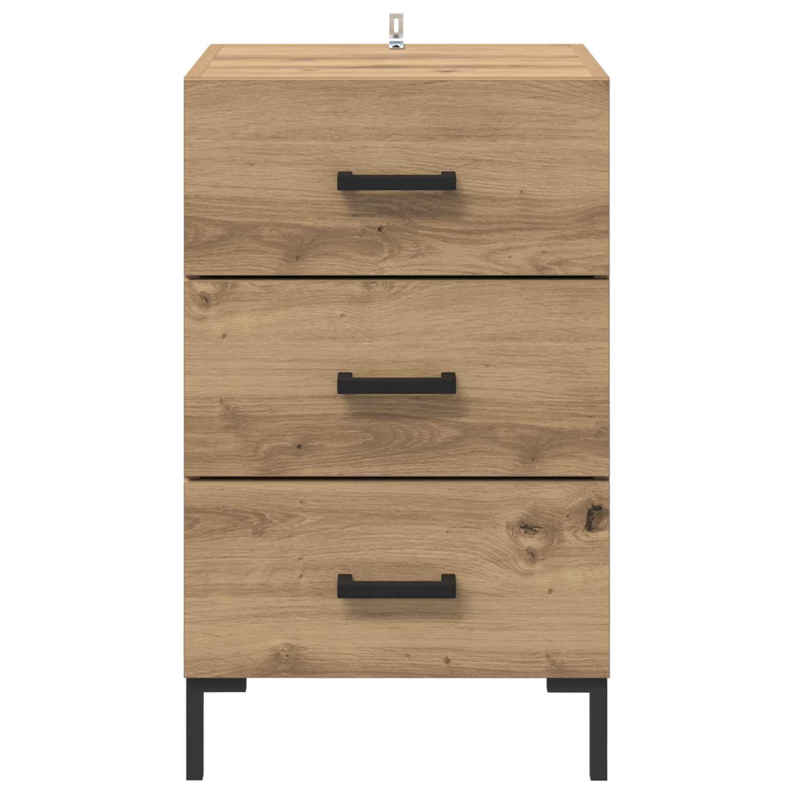 Nachttisch Artisan-Eiche 40 x 40 x 66 cm Holzwerkstoff