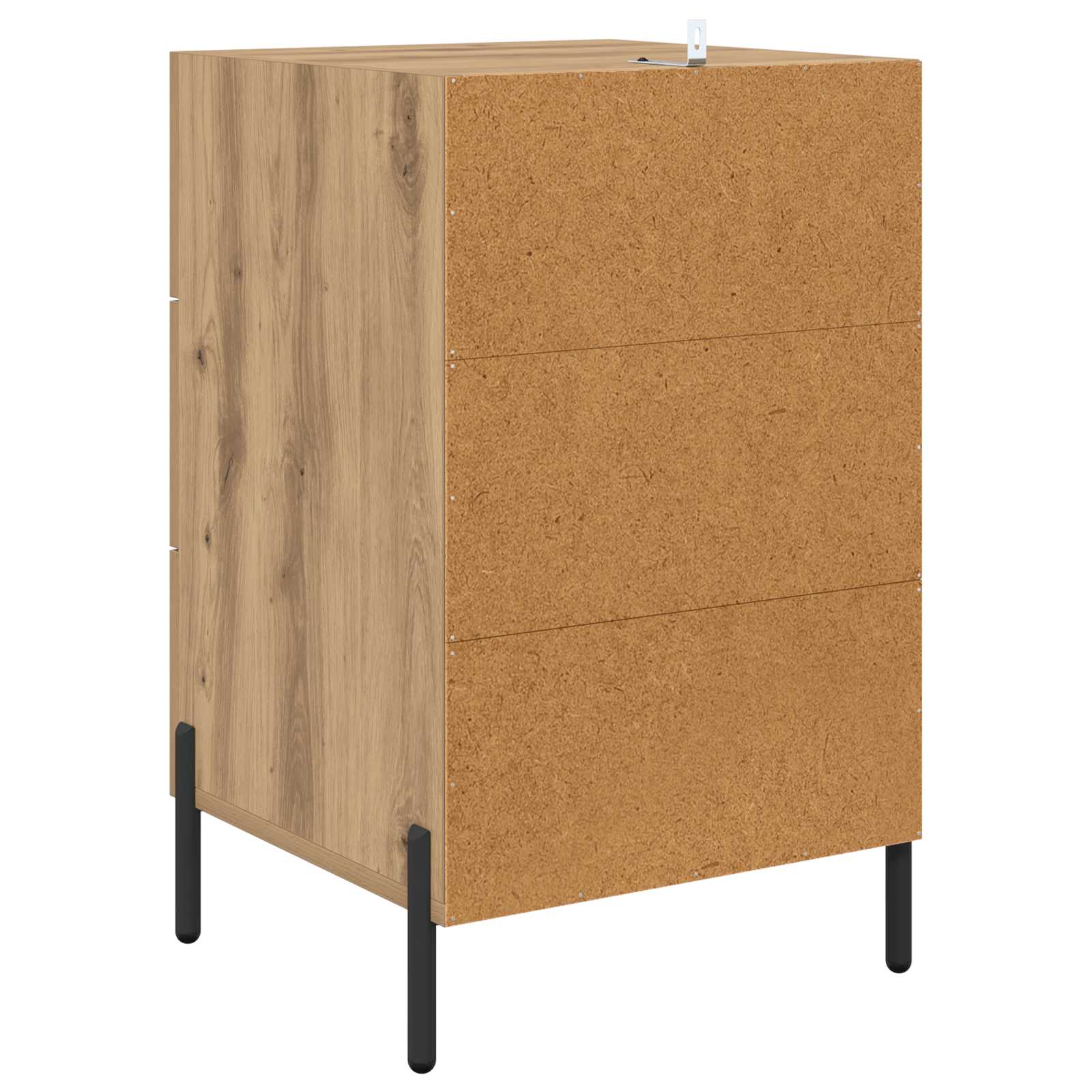 Nachttisch Artisan-Eiche 40 x 40 x 66 cm Holzwerkstoff