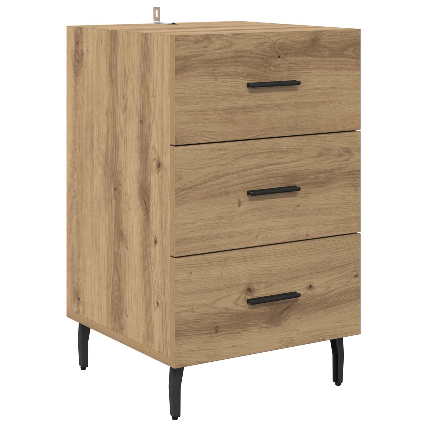 Nachttisch Artisan-Eiche 40 x 40 x 66 cm Holzwerkstoff
