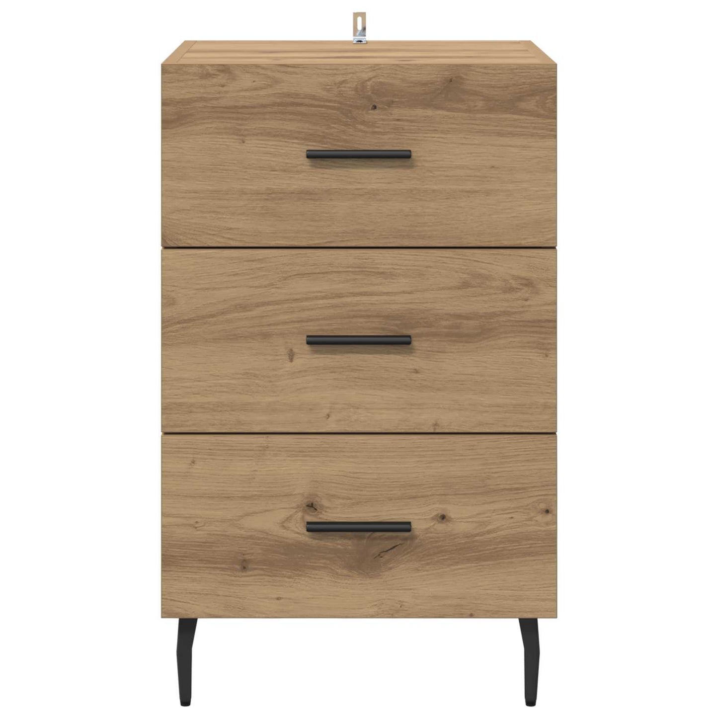 Nachttisch Artisan-Eiche 40 x 40 x 66 cm Holzwerkstoff