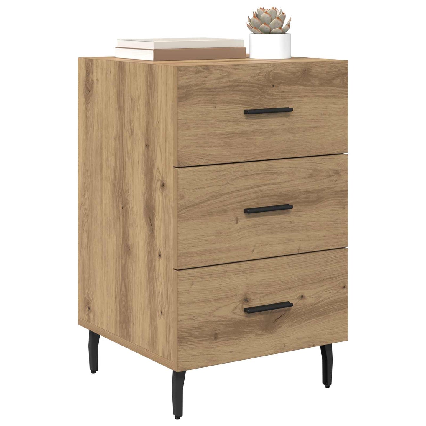 Nachttisch Artisan-Eiche 40 x 40 x 66 cm Holzwerkstoff