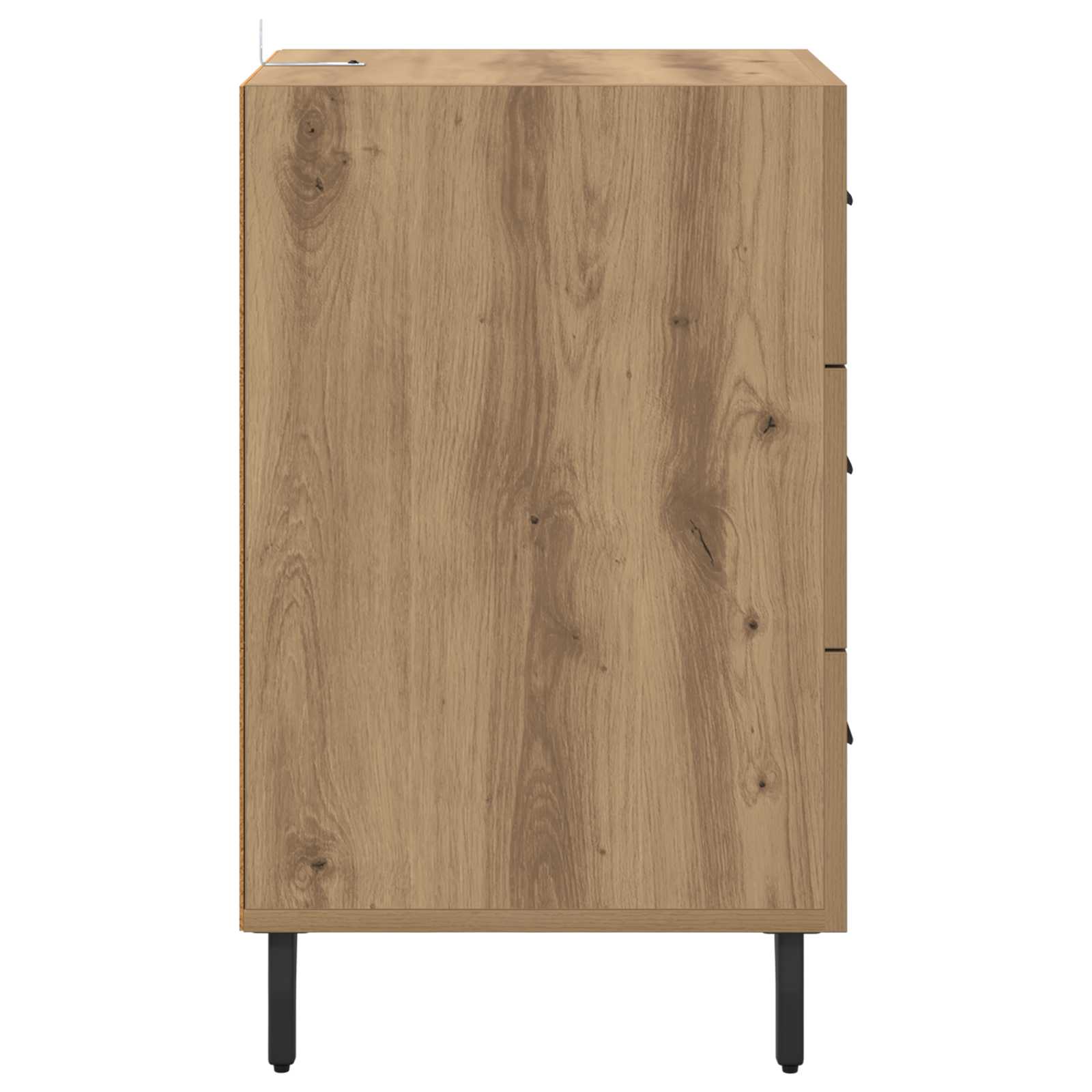 Nachttisch Artisan-Eiche 40 x 40 x 66 cm Holzwerkstoff