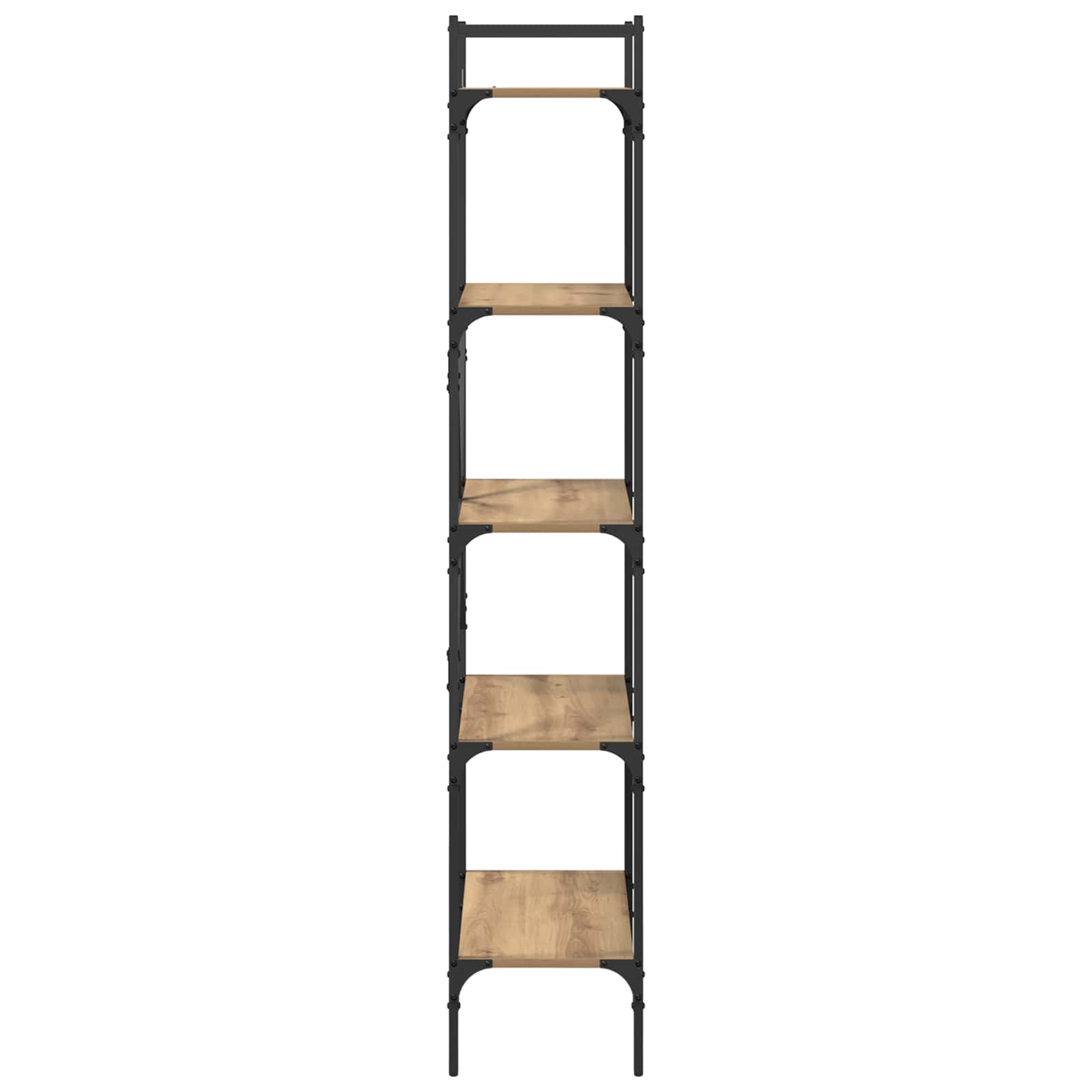 Bücherregal 5 Ebenen 56 x 32 x 174 cm Holzwerkstoff
