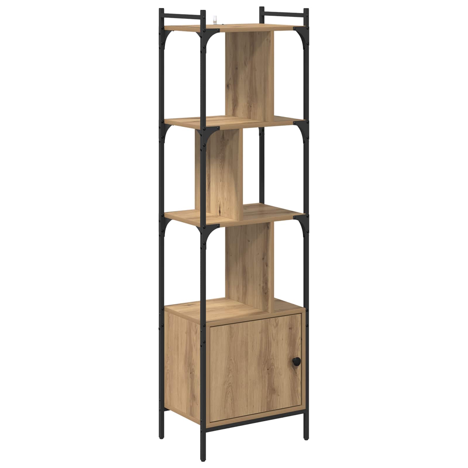 Bücherregal 6 Ebenen 44,5 x 30 x 154,5 cm Holzwerkstoff