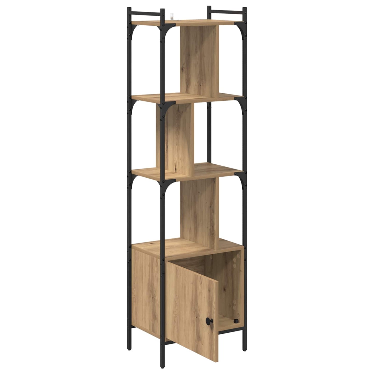 Bücherregal 6 Ebenen 44,5 x 30 x 154,5 cm Holzwerkstoff