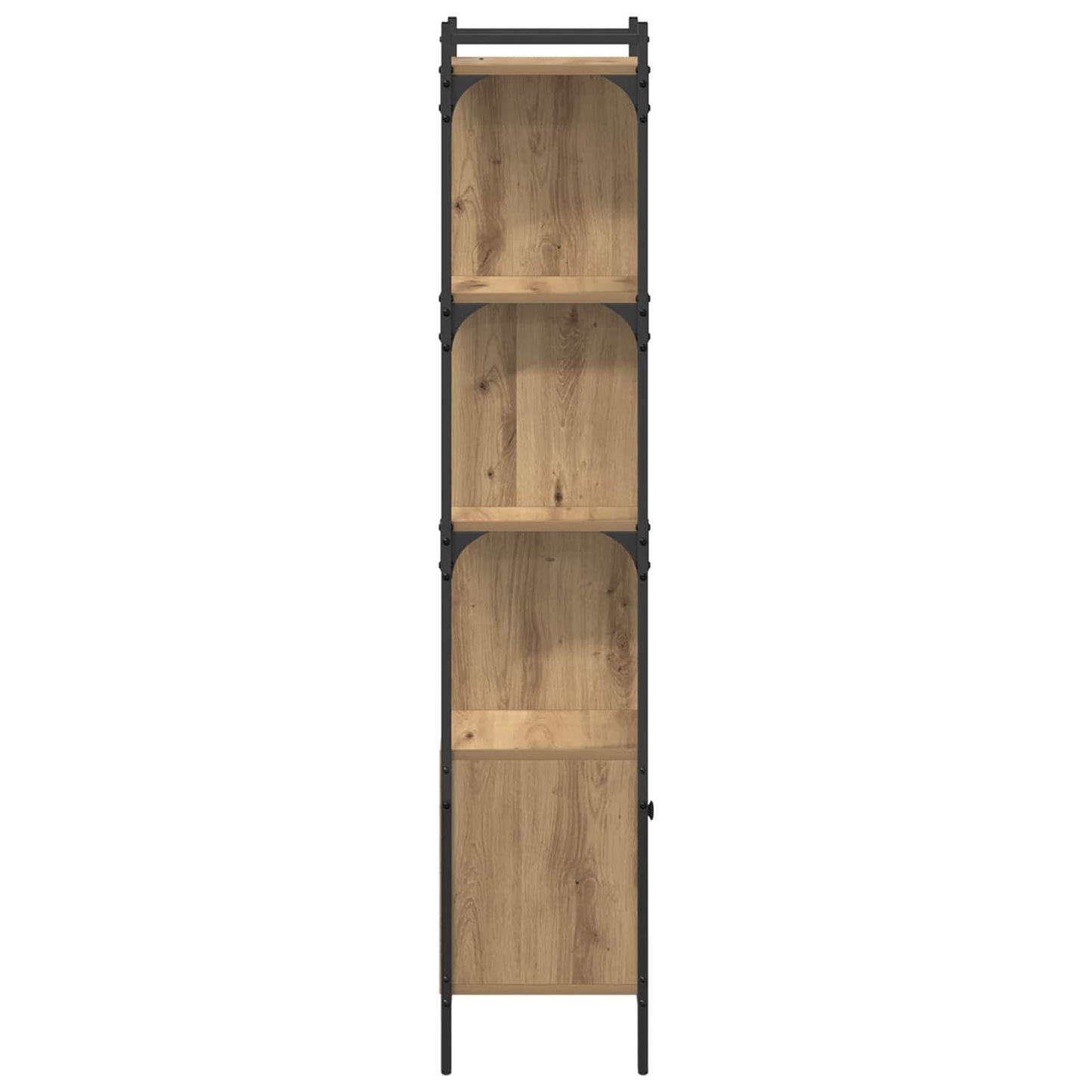 Bücherregal 6 Ebenen 44,5 x 30 x 154,5 cm Holzwerkstoff