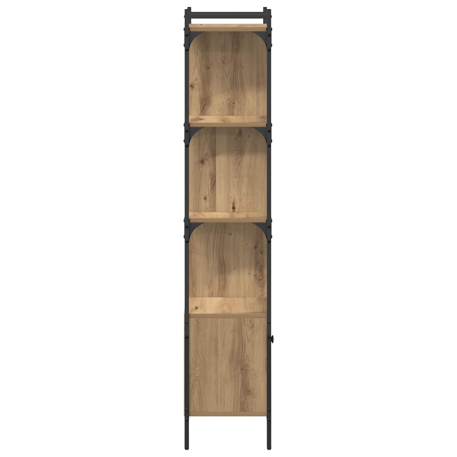 Bücherregal 6 Ebenen 44,5 x 30 x 154,5 cm Holzwerkstoff