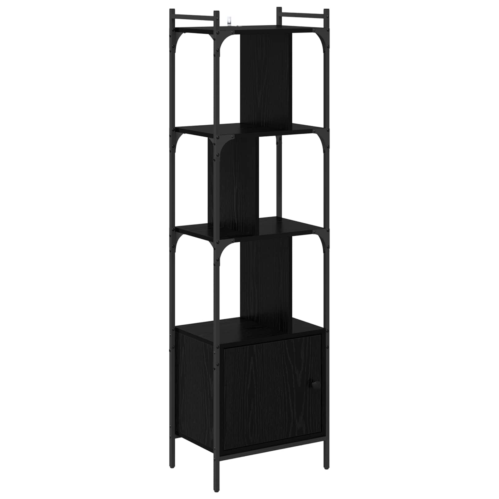Bücherregal 6 Ebenen 44,5 x 30 x 154,5 cm Holzwerkstoff