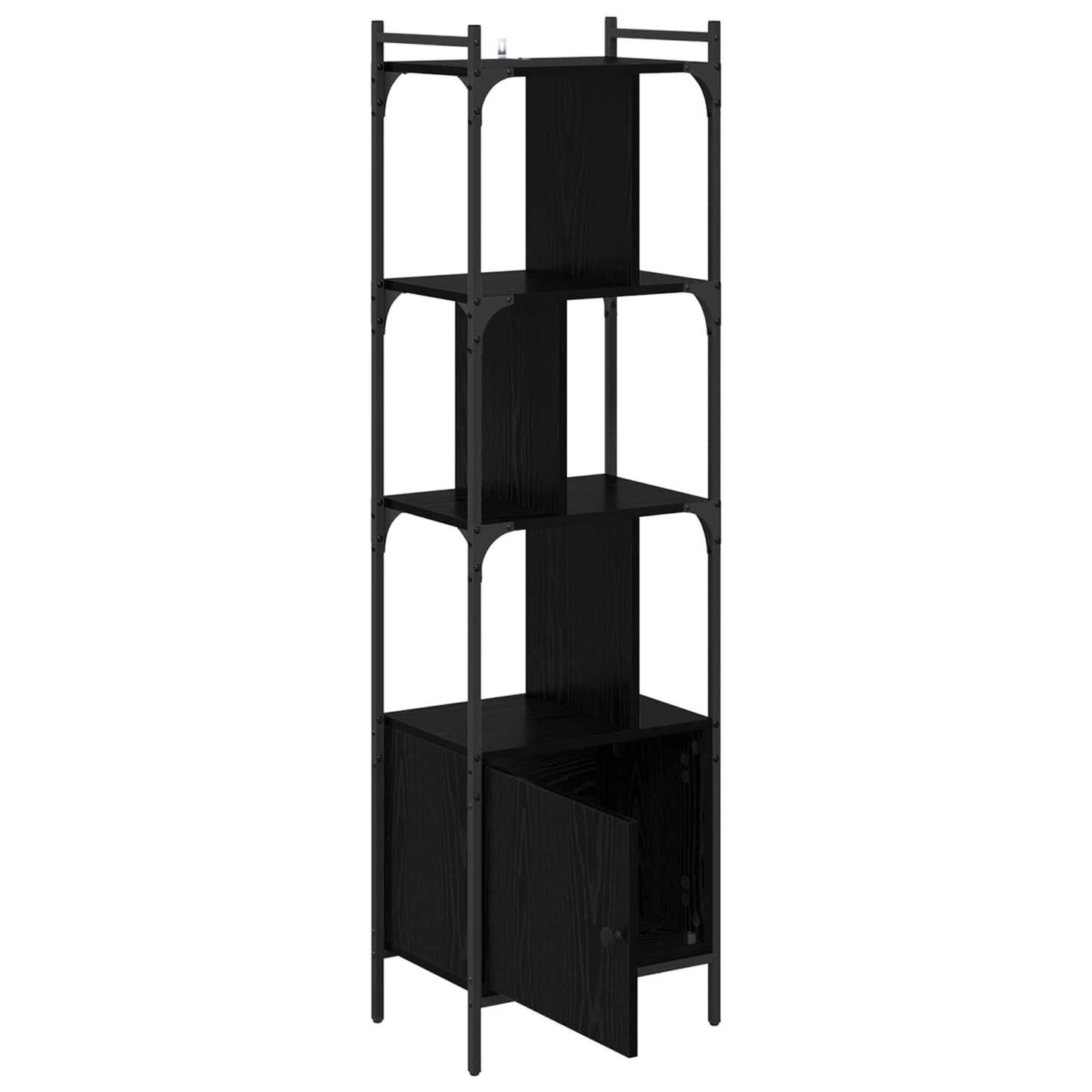 Bücherregal 6 Ebenen 44,5 x 30 x 154,5 cm Holzwerkstoff