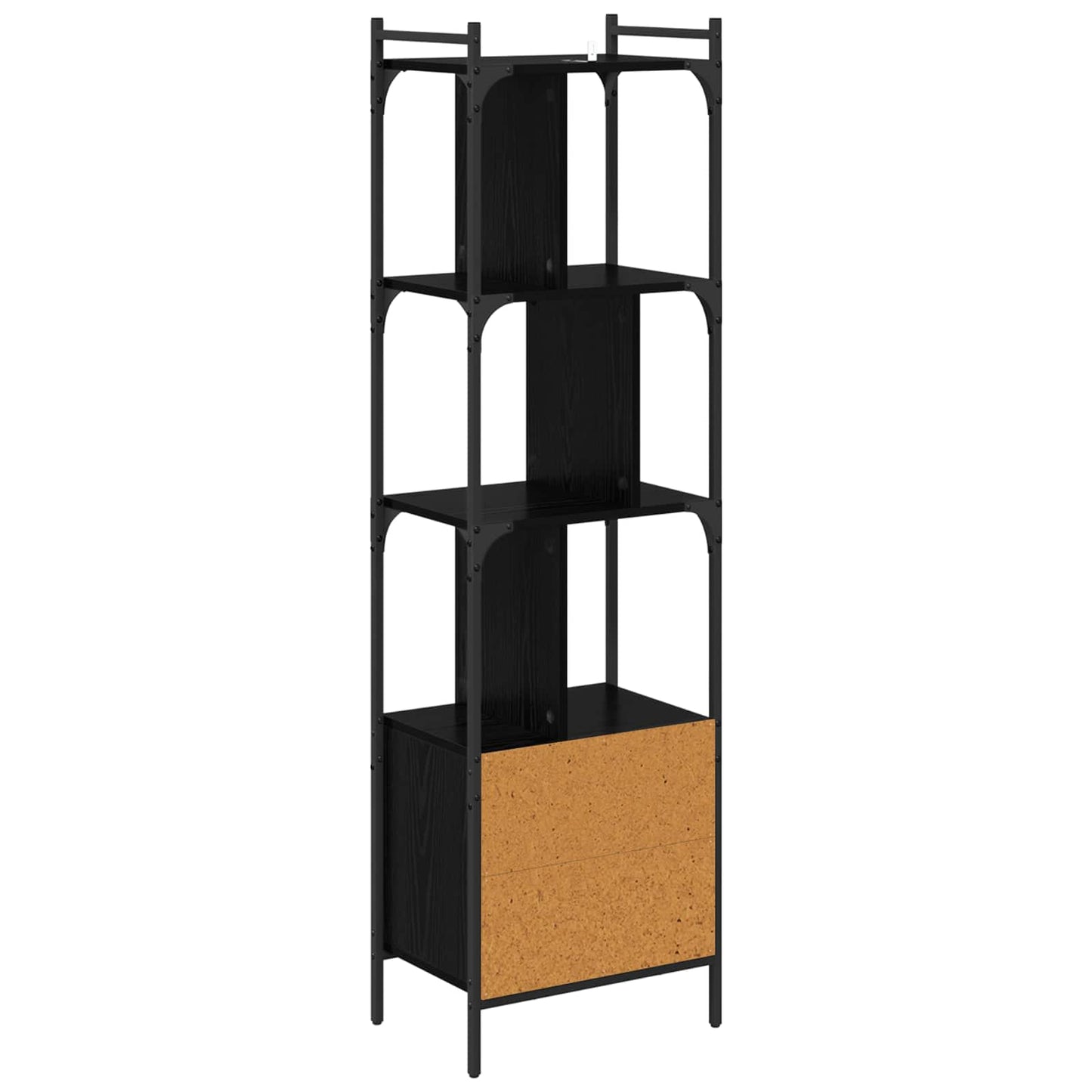Bücherregal 6 Ebenen 44,5 x 30 x 154,5 cm Holzwerkstoff