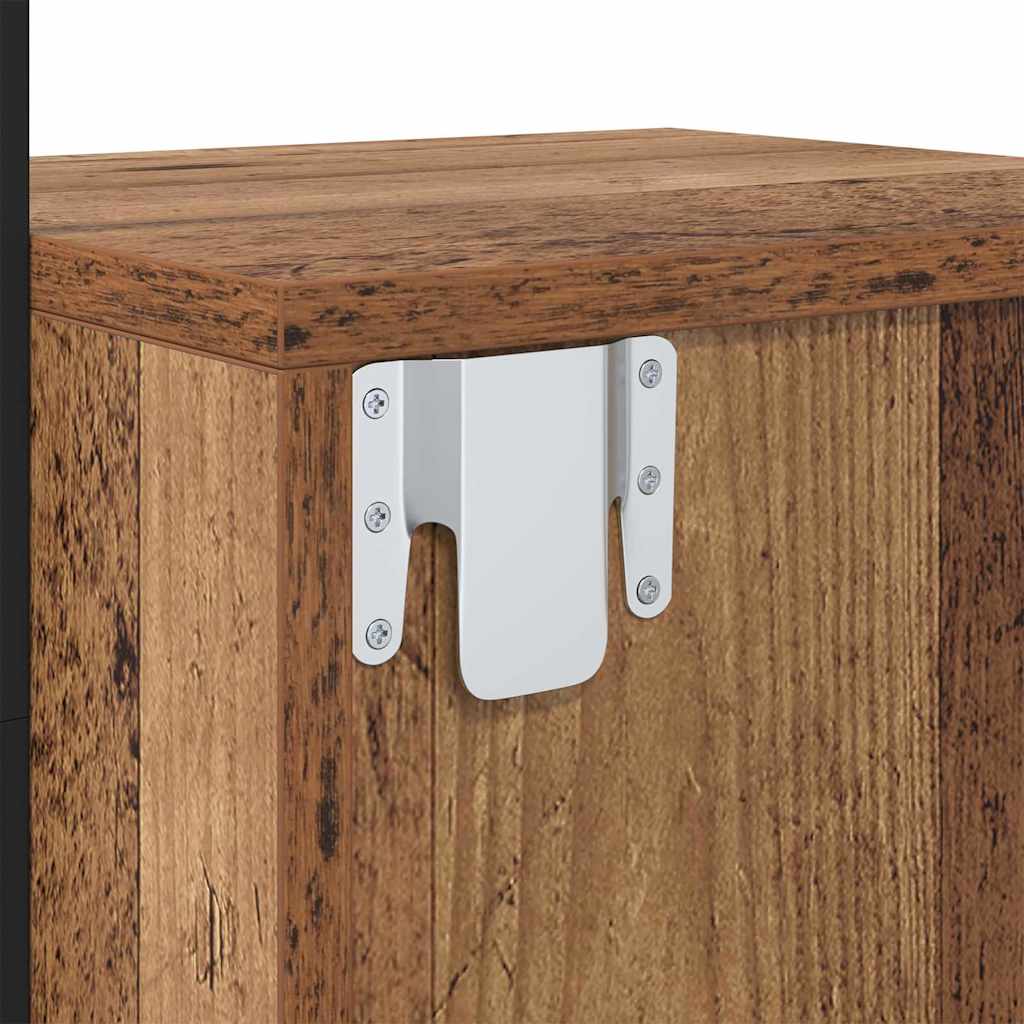Nachttisch Altholz 35 x 30 x 51 cm Holzwerkstoff