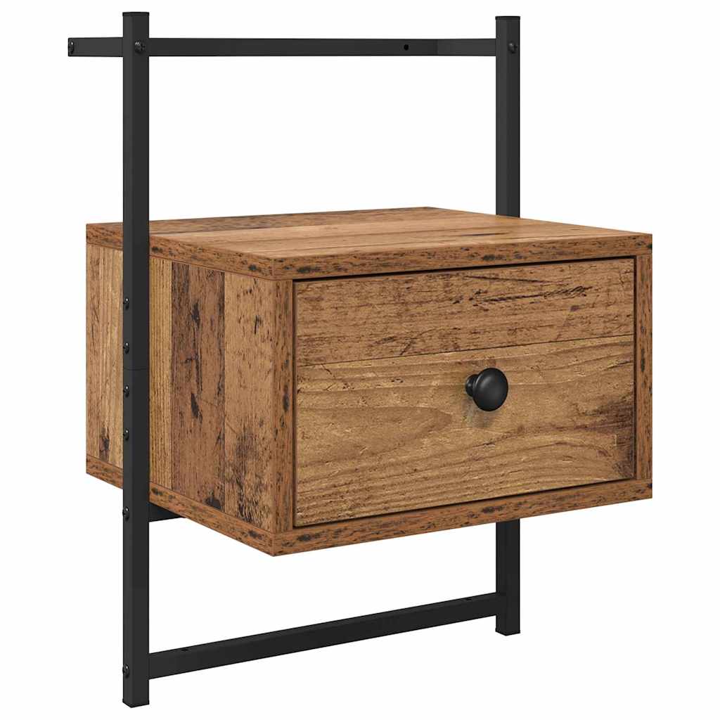 Nachttisch Altholz 35 x 30 x 51 cm Holzwerkstoff