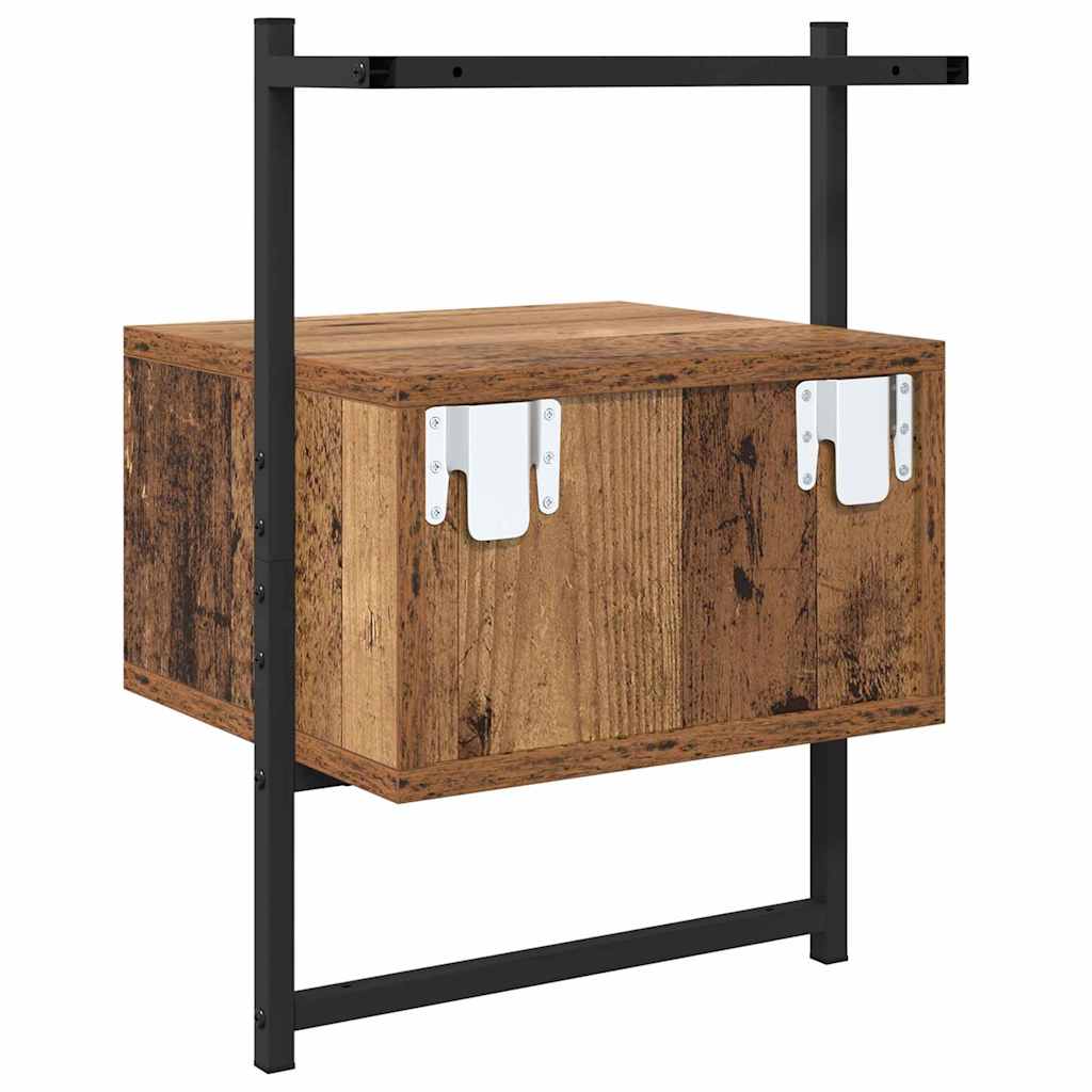 Nachttisch Altholz 35 x 30 x 51 cm Holzwerkstoff