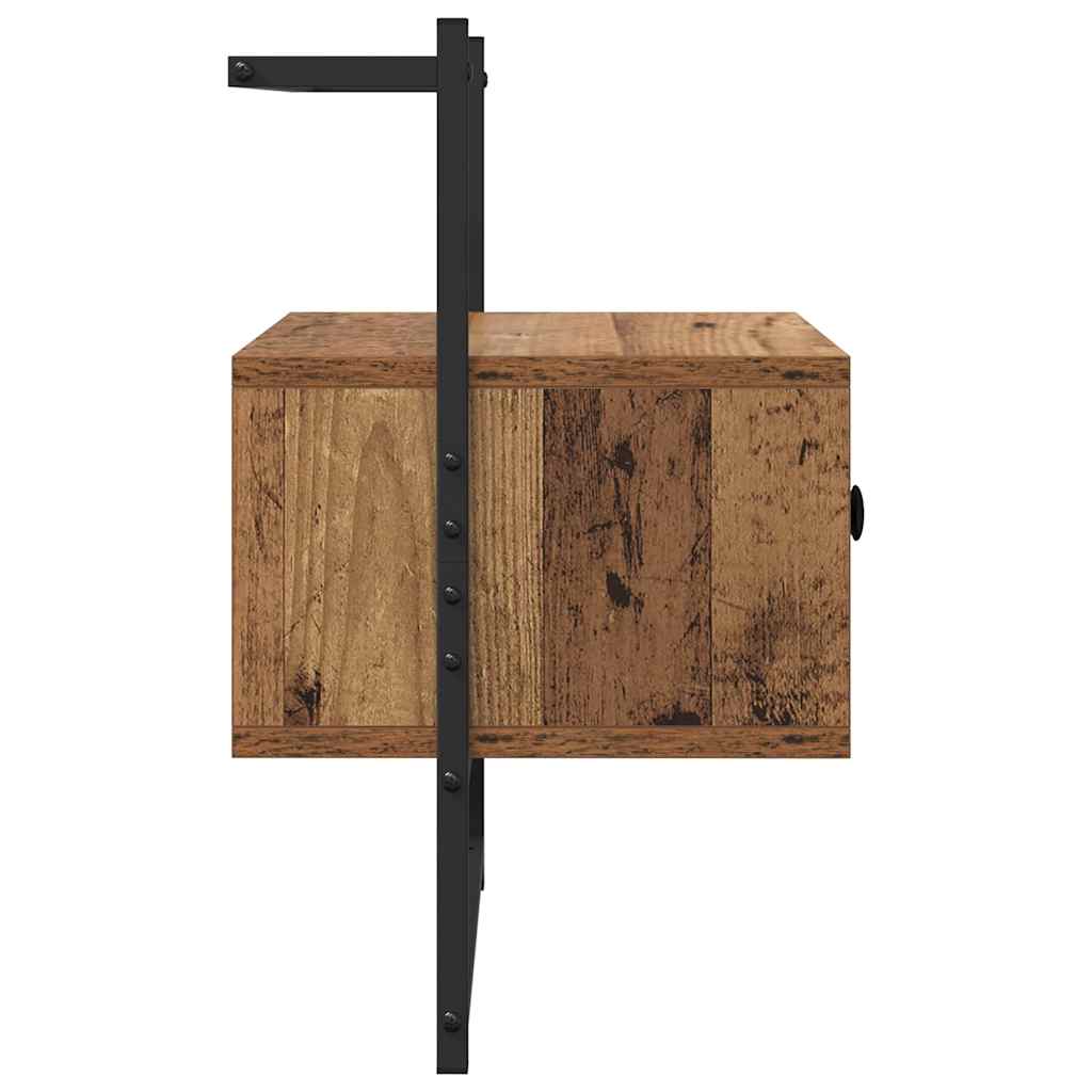 Nachttisch Altholz 35 x 30 x 51 cm Holzwerkstoff
