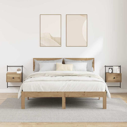 Nachttisch 2 Stk. Artisan-Eiche 35 x 30 x 51 cm Holzwerkstoff