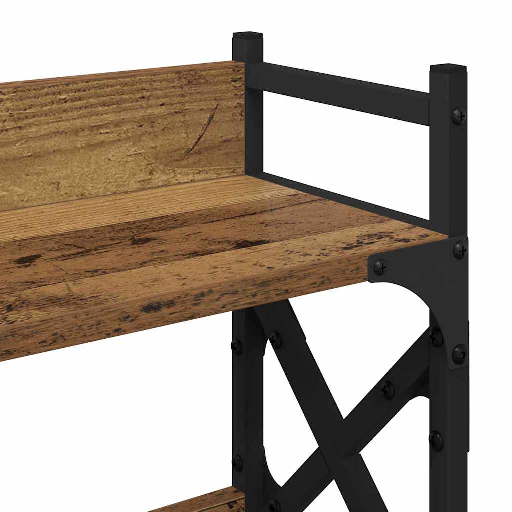 Druckerständer Altholz 40 x 20 x 40 cm Holzwerkstoff