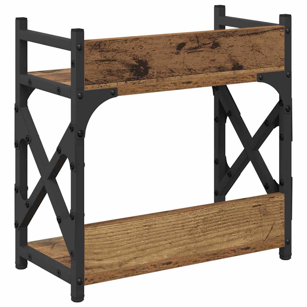 Druckerständer Altholz 40 x 20 x 40 cm Holzwerkstoff