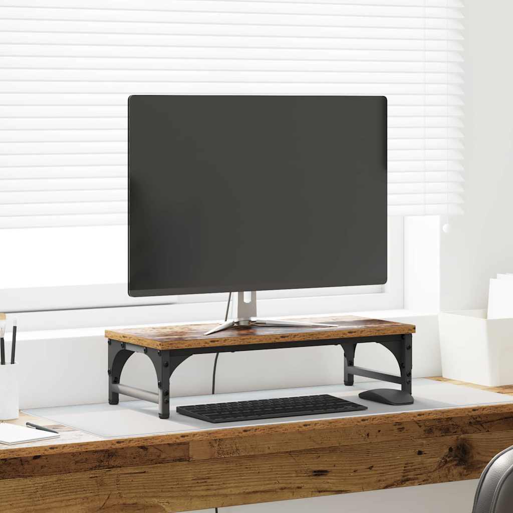 Monitor Halterung Altholz 55 x 23 x 14 cm Holzwerkstoff