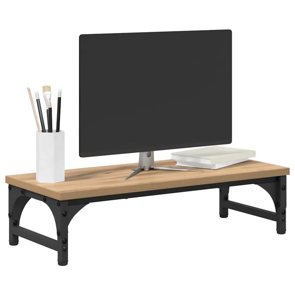 Monitor Halterung Artisan-Eiche 55 x 23 x 14 cm Holzwerkstoff