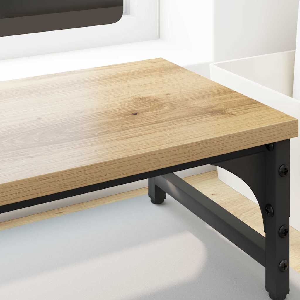 Monitor Halterung Artisan-Eiche 85 x 23 x 15,5 cm Holzwerkstoff