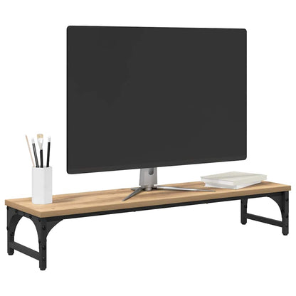 Monitor Halterung Artisan-Eiche 85 x 23 x 15,5 cm Holzwerkstoff