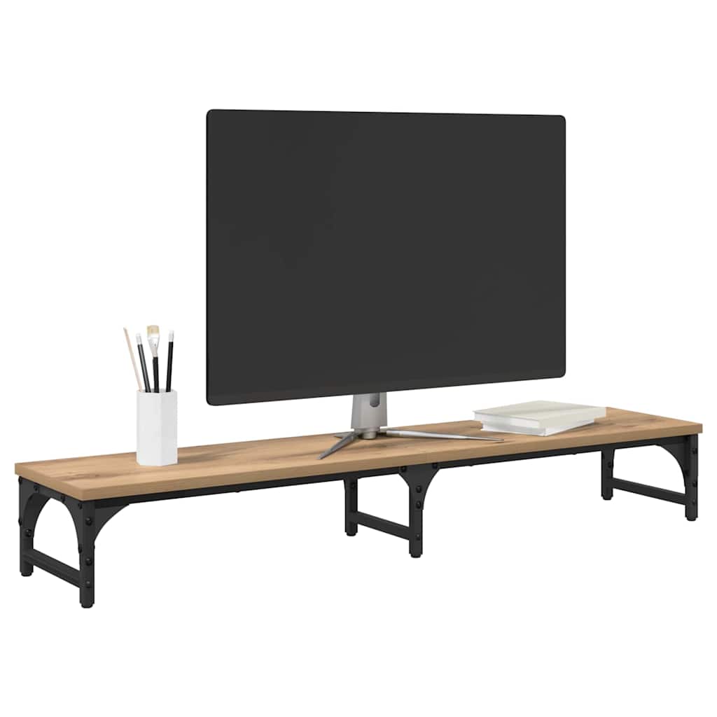 Monitor Halterung Artisan-Eiche 105 x 23 x 15,5 cm