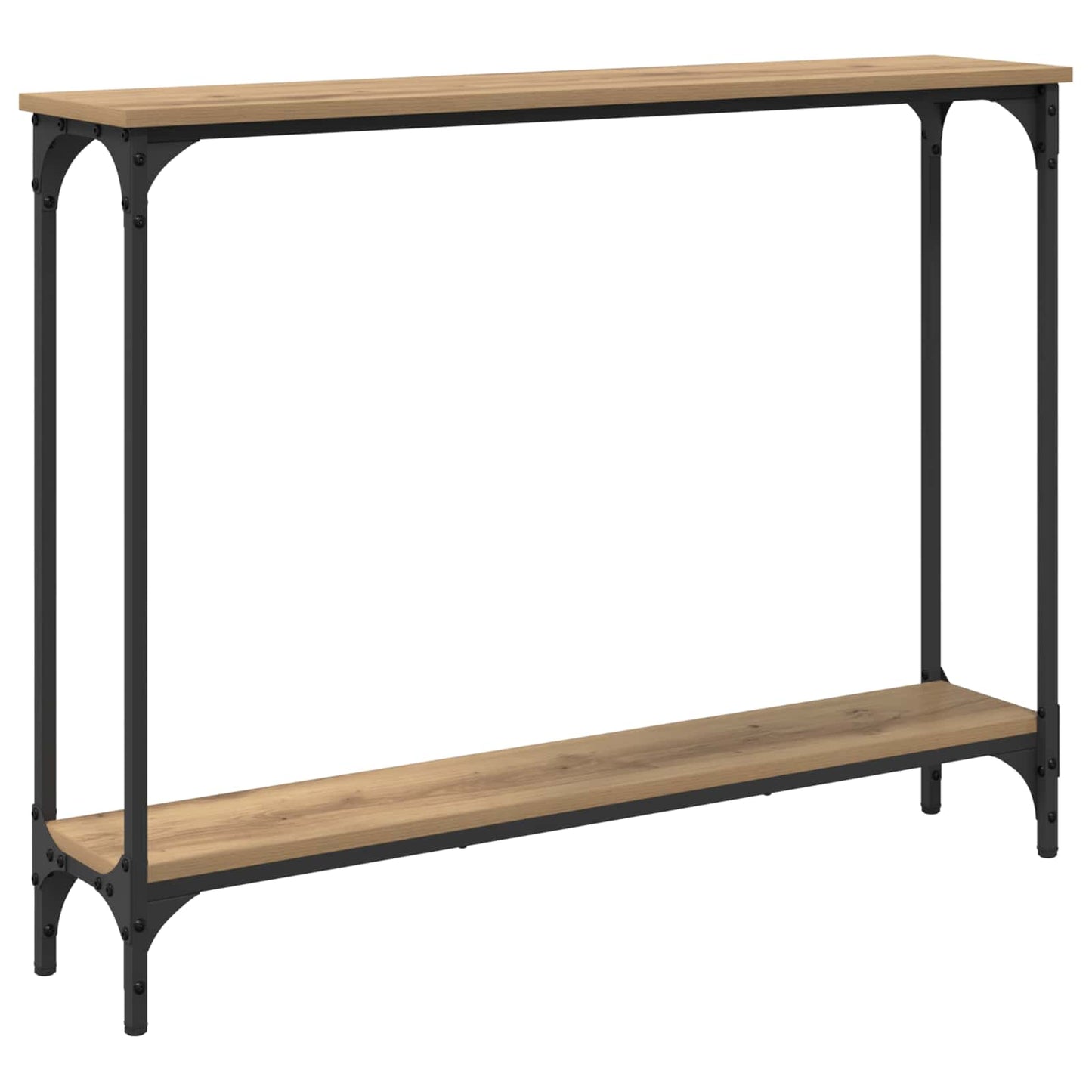 Konsolentisch Artisan-Eiche 100 x 22,5 x 75 cm Holzwerkstoff
